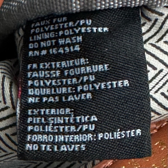 Urban Expressions Ace Sherpa Sling Backpack Tan - Picture 9 of 9